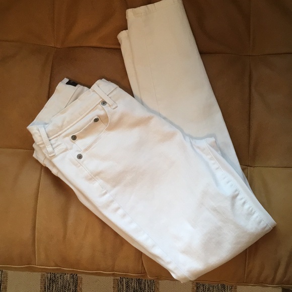 Banana Republic Denim - Banana Republic White Skinny Jeans